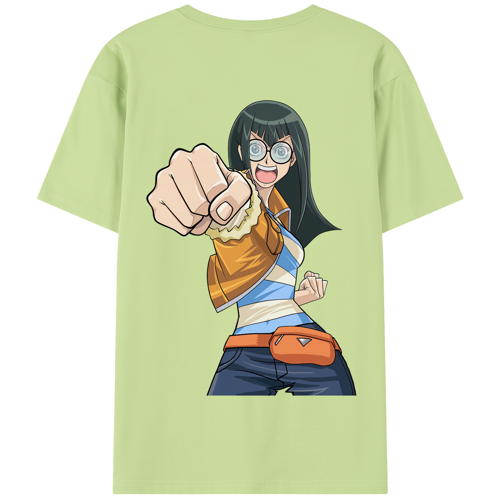 （画像用） 遊☆戯☆王 Yu-Gi-Oh! 綿100％半袖Tシャツ（背面プリント）
